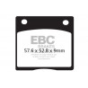 EBC Brzdové obloženie  Organic FA036
