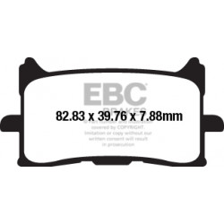 EBC Brzdové obloženie  Organic FA679