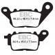 Brzdy EBC Moto EBC Brzdové obloženie  Organic SFA694 | ebc-brzdy.sk