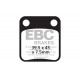 Brzdy EBC Moto EBC Brzdové obloženie SFAC Scooter Carbon SFAC054 | ebc-brzdy.sk