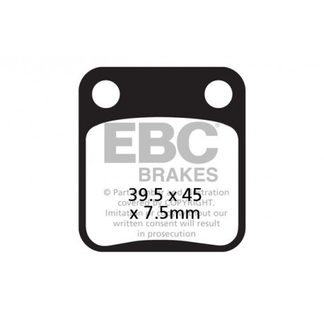 Brzdy EBC Moto EBC Brzdové obloženie  SFAC SFAC054 | ebc-brzdy.sk