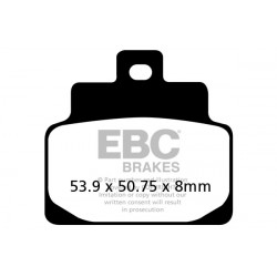 EBC Brzdové obloženie SFAC Scooter Carbon SFAC301