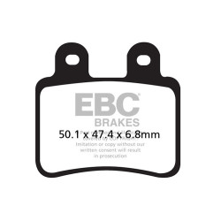EBC Brzdové obloženie SFAC Scooter Carbon SFAC350