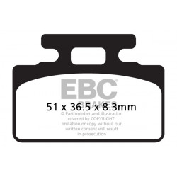EBC Brzdové obloženie&nbsp; SFAC SFAC151