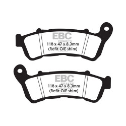 EBC Brzdové obloženie SFA Scooter Organic SFAC283/4