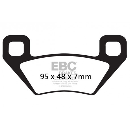 Brzdy EBC Moto EBC Brzdové obloženie&nbsp; SXR Race SXR395HH | ebc-brzdy.sk