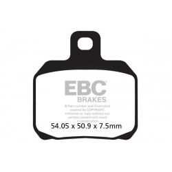 EBC Brzdové obloženie V Semi-Sintered FA266V
