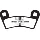 Brzdy EBC Moto EBC Brzdové obloženie&nbsp; SXR Race SXR657HH | ebc-brzdy.sk