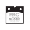 EBC Brzdové obloženie&nbsp; Semi-Sintered FA077V