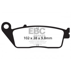 EBC Brzdové obloženie V Semi-Sintered FA196V
