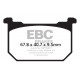 Brzdy EBC Moto EBC Brzdové obloženie V Semi-Sintered FA069/3V | ebc-brzdy.sk
