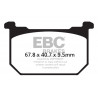 EBC Brzdové obloženie  Semi-Sintered FA069/3V