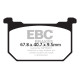 Brzdy EBC Moto EBC Brzdové obloženie V Semi-Sintered FA068V | ebc-brzdy.sk