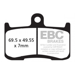 EBC Brzdové obloženie&nbsp; Semi-Sintered FA347V
