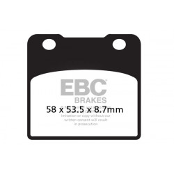 EBC Brzdové obloženie&nbsp; Semi-Sintered FA103V