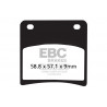 EBC Brzdové obloženie&nbsp; Semi-Sintered FA146V