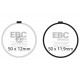 Brzdy EBC Moto EBC Brzdové obloženie&nbsp; Semi-Sintered FA038V | ebc-brzdy.sk