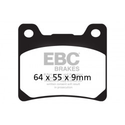 EBC Brzdové obloženie&nbsp; Semi-Sintered FA088V