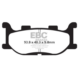 EBC Brzdové obloženie V Semi-Sintered FA199V