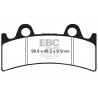 EBC Brzdové obloženie&nbsp; Semi-Sintered FA190V