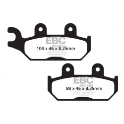 EBC Brzdové obloženie&nbsp; SXR Race SXR645HH