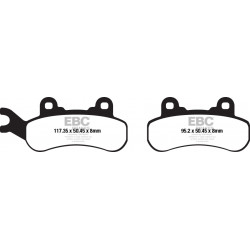 EBC Brzdové obloženie&nbsp; SXR Race SXR683HH
