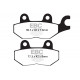 Brzdy EBC Moto EBC Brzdové obloženie&nbsp; Semi-Sintered FA215V | ebc-brzdy.sk