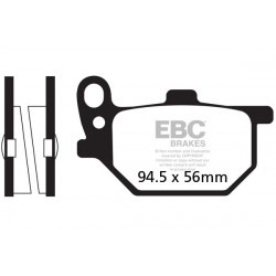 EBC Brzdové obloženie&nbsp; Semi-Sintered FA041V