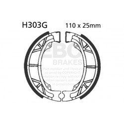 EBC Brzdové čeľuste Grooved H303G