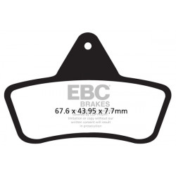 EBC Brzdové obloženie&nbsp; Sintered FA271R