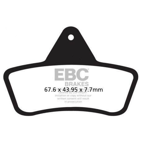 Brzdy EBC Moto EBC Brzdové obloženie&nbsp; Sintered FA271R | ebc-brzdy.sk