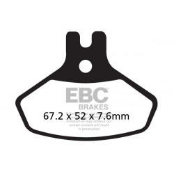 EBC Brzdové obloženie&nbsp; Sintered FA468R