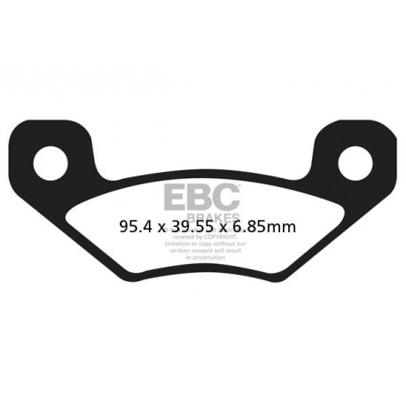 Brzdy EBC Moto EBC Brzdové obloženie&nbsp; Sintered FA398R | ebc-brzdy.sk