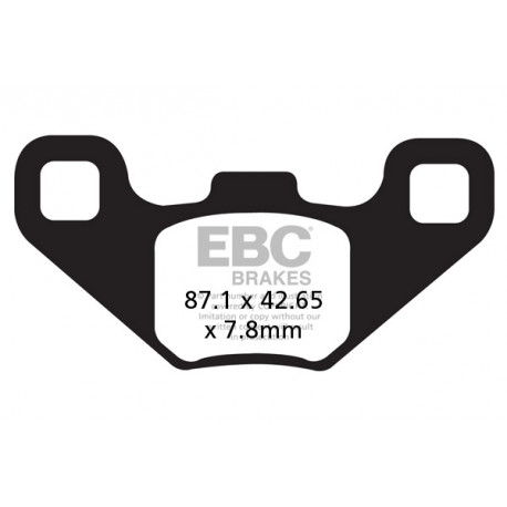Brzdy EBC Moto EBC Brzdové obloženie&nbsp; Sintered FA490R | ebc-brzdy.sk