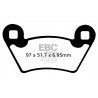 EBC Brzdové obloženie&nbsp; Sintered FA354R