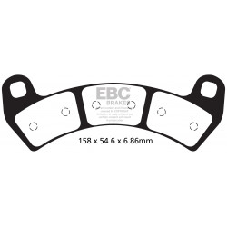 EBC Brzdové obloženie&nbsp; Sintered FA680R
