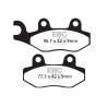 EBC Brzdové obloženie  Sintered FA228HH