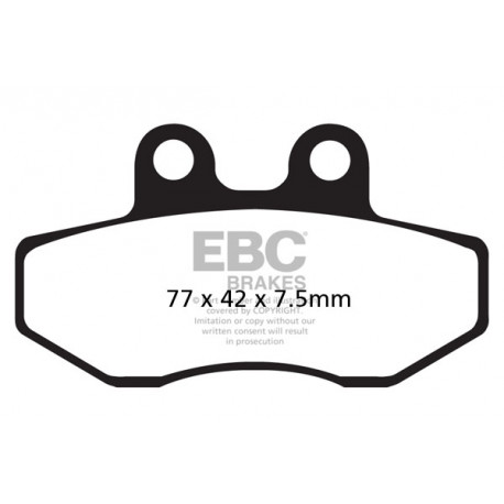 Brzdy EBC Moto EBC Brzdové obloženie&nbsp; Sintered FA167HH | ebc-brzdy.sk