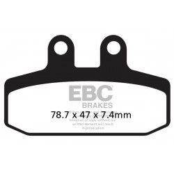 EBC Brzdové obloženie Double-H Sintered FA256HH