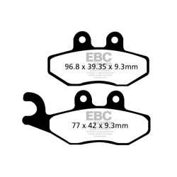 EBC Brzdové obloženie SFAHH Scooter Sintered SFA353HH