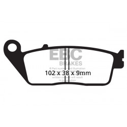 EBC Brzdové obloženie Double-H Sintered FA142HH