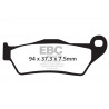 EBC Brzdové čeľuste Grooved SFA209/2HH