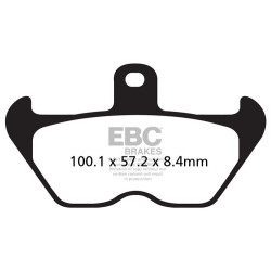 EBC Brzdové obloženie Double-H Sintered FA407HH