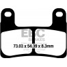 EBC Brzdové obloženie&nbsp; Sintered FA724HH