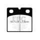 Brzdy EBC Moto EBC Brzdové obloženie  Sintered FA019HH | ebc-brzdy.sk