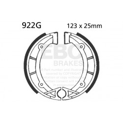 EBC Brzdové čeľuste Grooved 922G