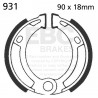 EBC Brzdové čeľuste Grooved 931G