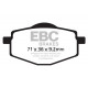 Brzdy EBC Moto EBC Brzdové obloženie SFAHH Scooter Sintered SFA083/2HH | ebc-brzdy.sk