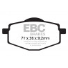 EBC Brzdové obloženie&nbsp; Sintered SFA083/2HH