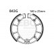 Brzdy EBC Moto EBC Brzdové čeľuste Grooved 843G | ebc-brzdy.sk